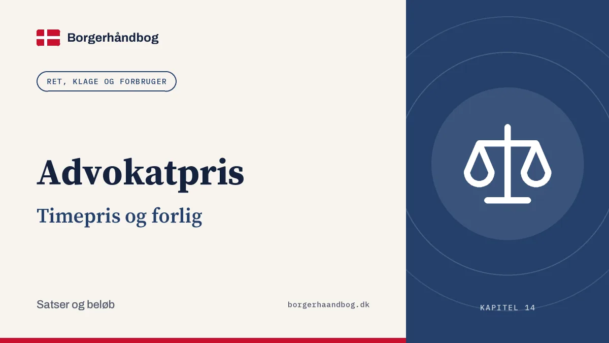 Advokatpris: Timepris og forlig