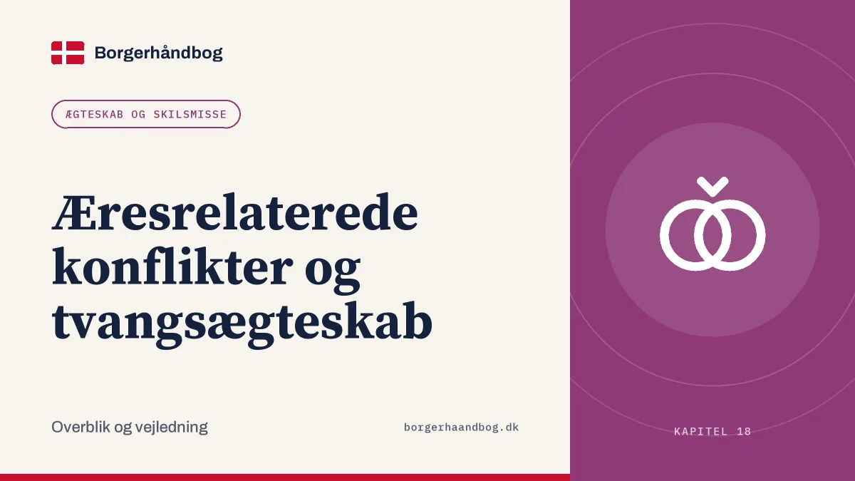 Æresrelaterede konflikter og tvangsægteskab