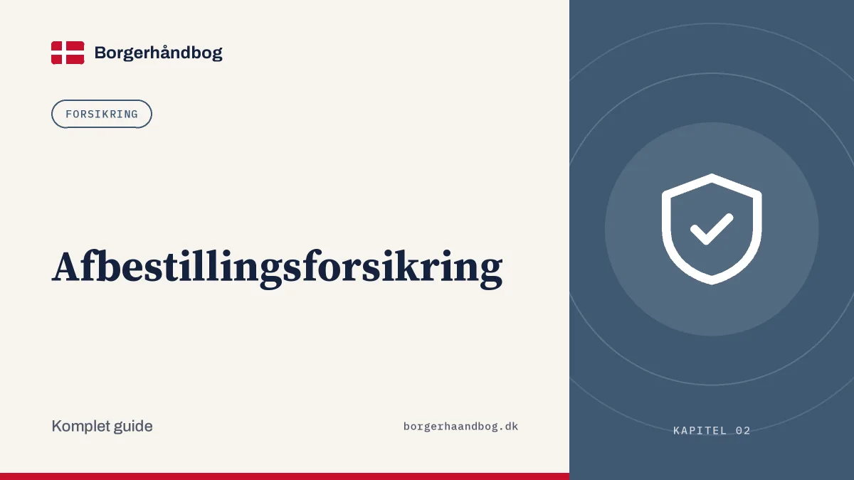 Afbestillingsforsikring