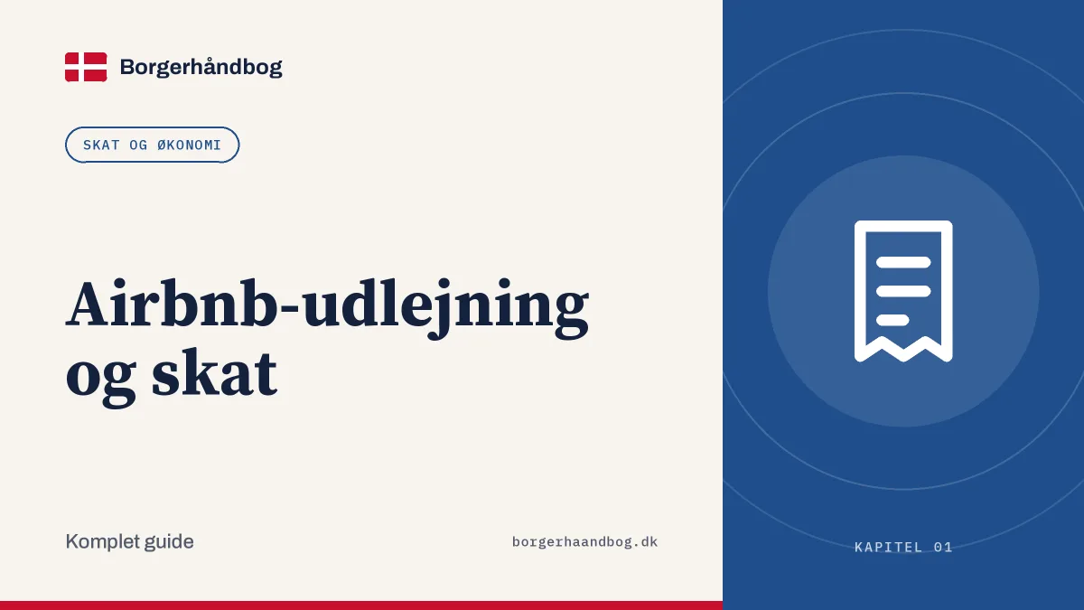 Airbnb-udlejning og skat
