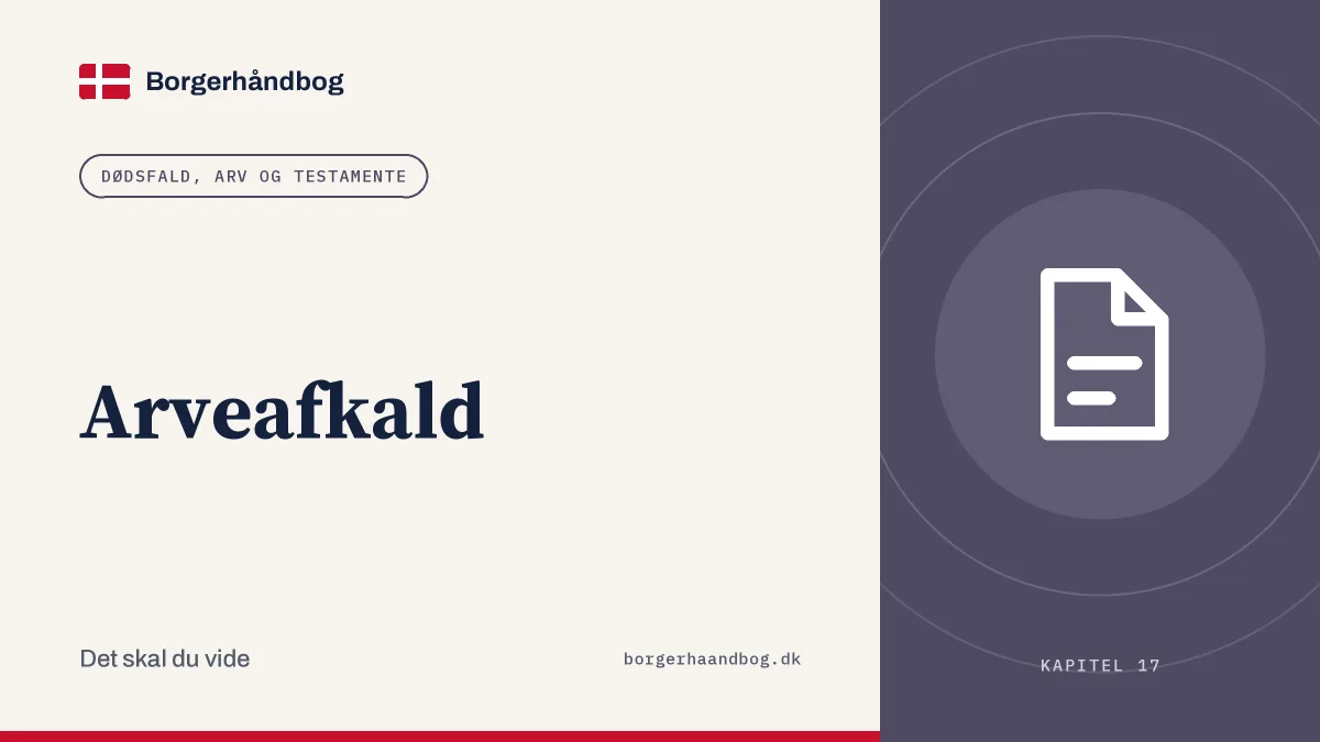 Arveafkald
