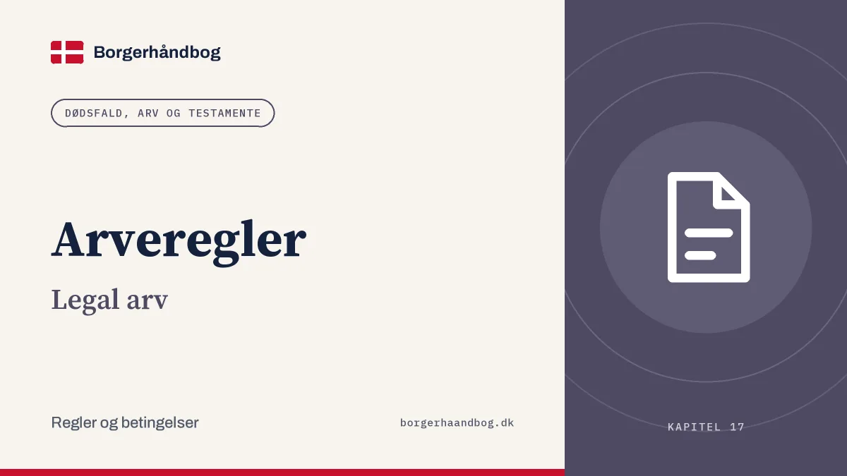 Arveregler: Legal arv