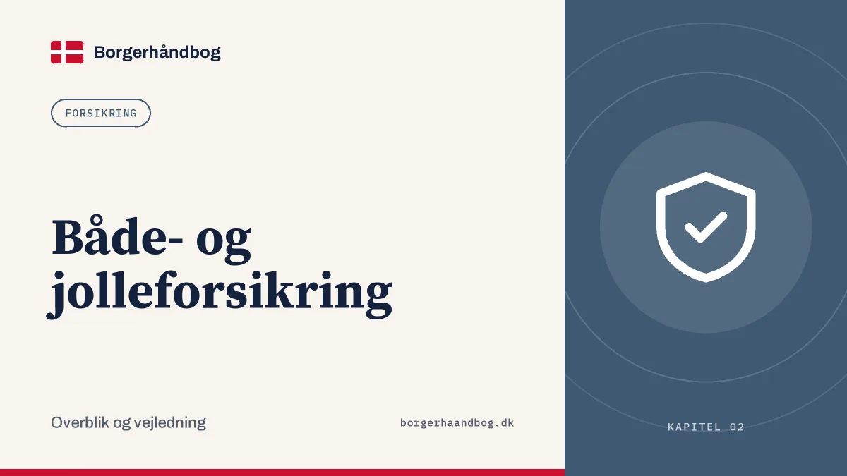 Både- og jolleforsikring