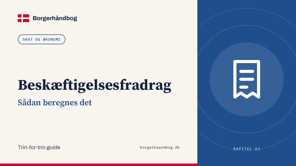 Beskæftigelsesfradrag: Sådan beregnes det