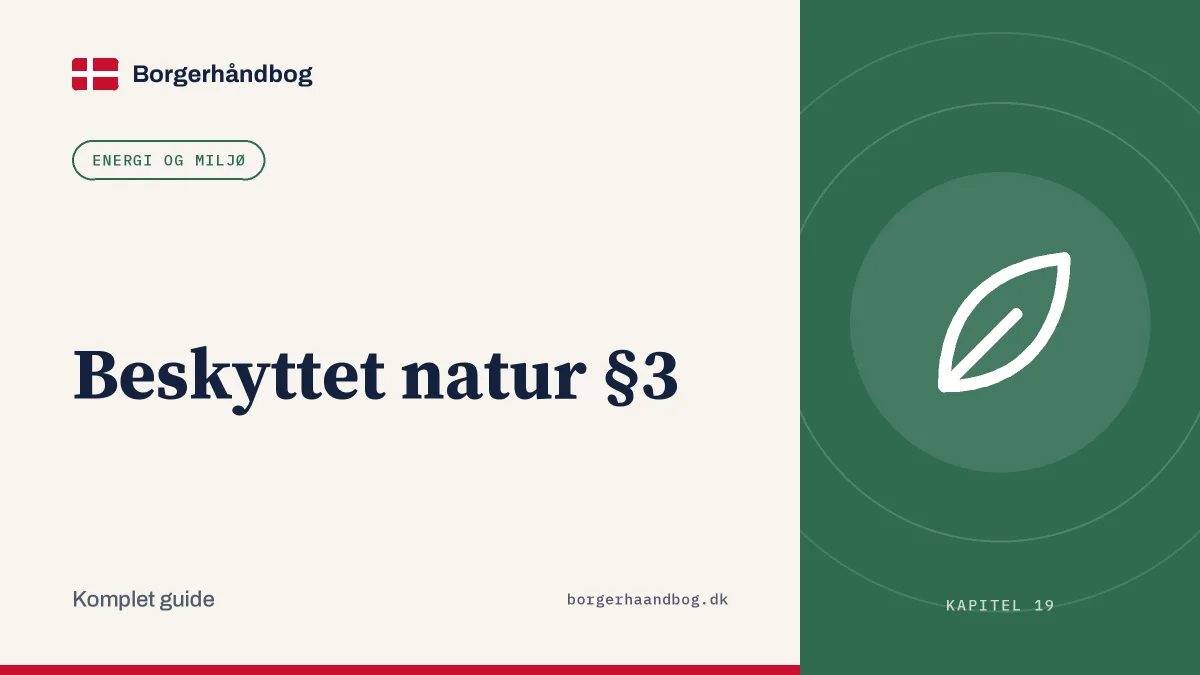 Beskyttet natur §3