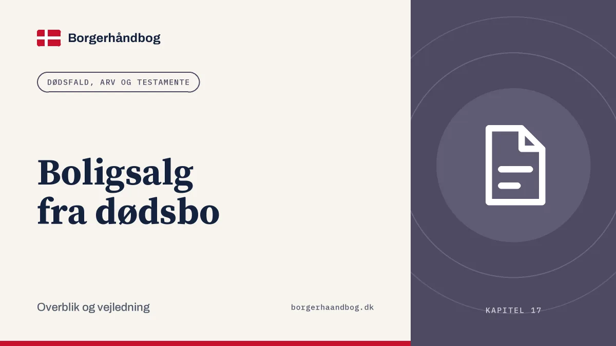 Boligsalg fra dødsbo