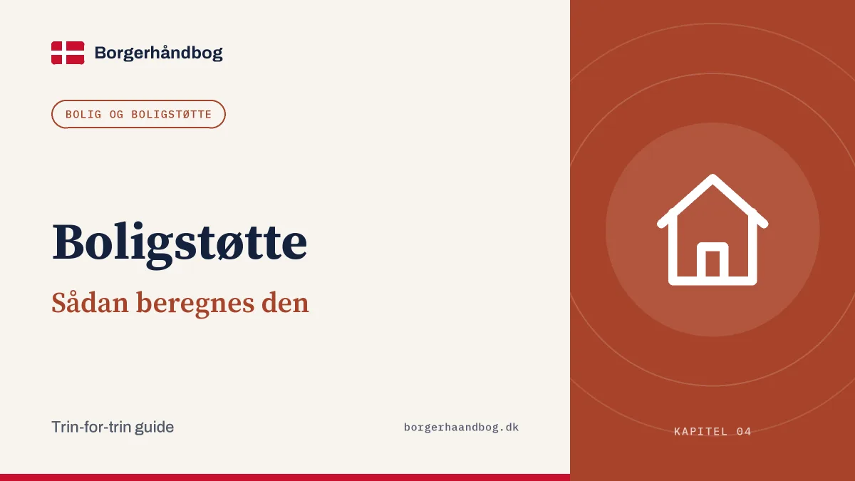 Boligstøtte: Sådan beregnes den