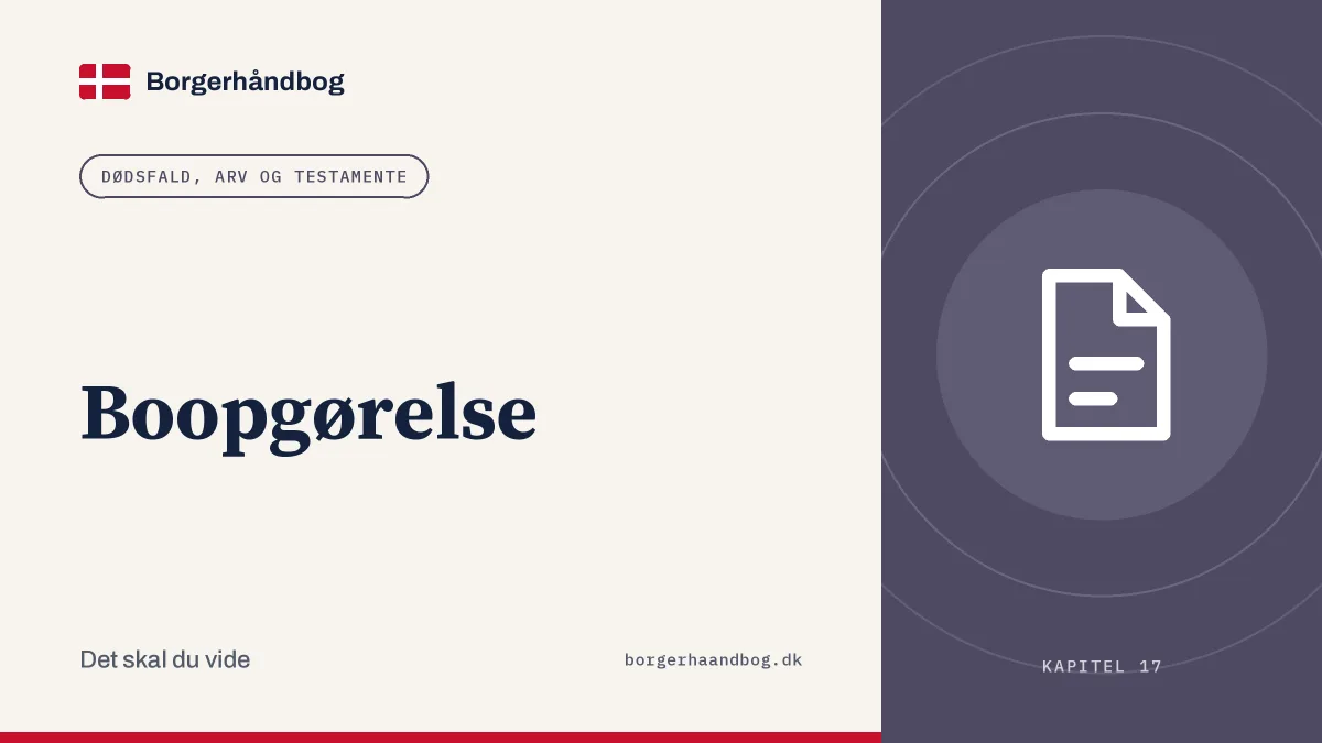 Boopgørelse