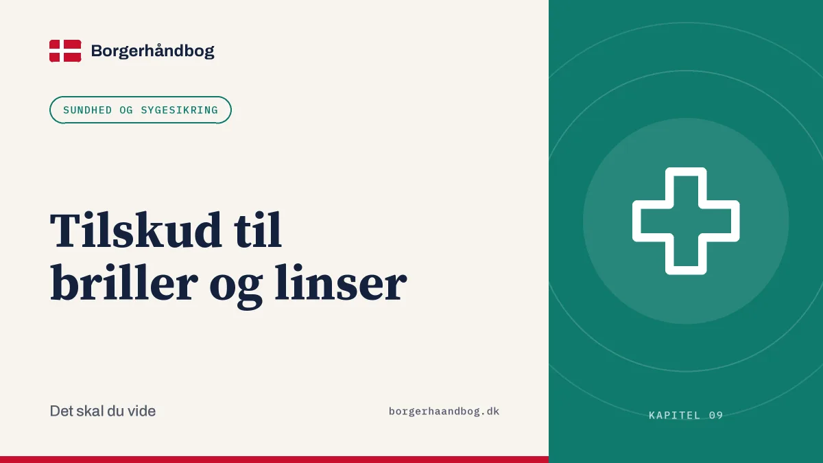 Tilskud til briller og linser