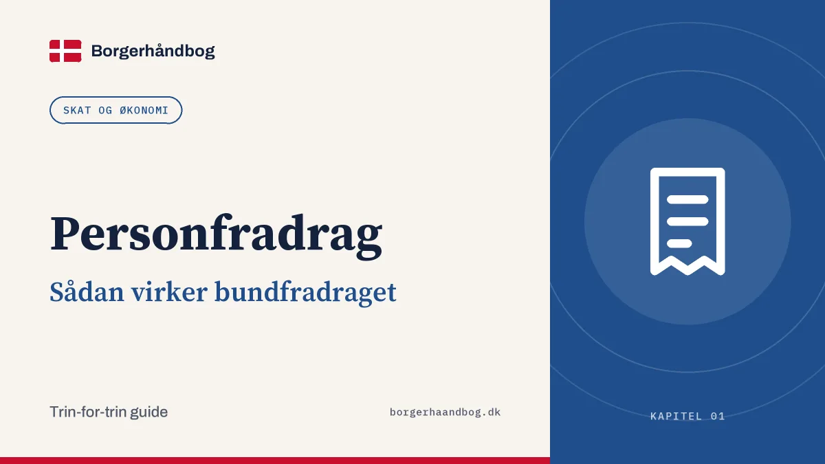 Personfradrag: Sådan virker bundfradraget