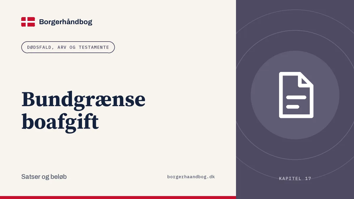 Bundgrænse boafgift