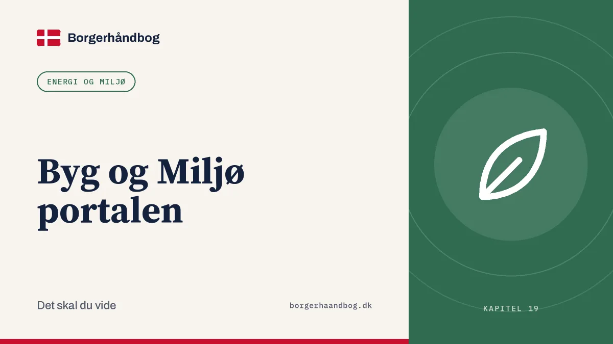 Byg og Miljø portalen