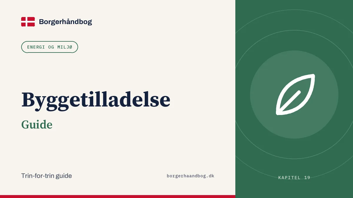 Byggetilladelse: Guide