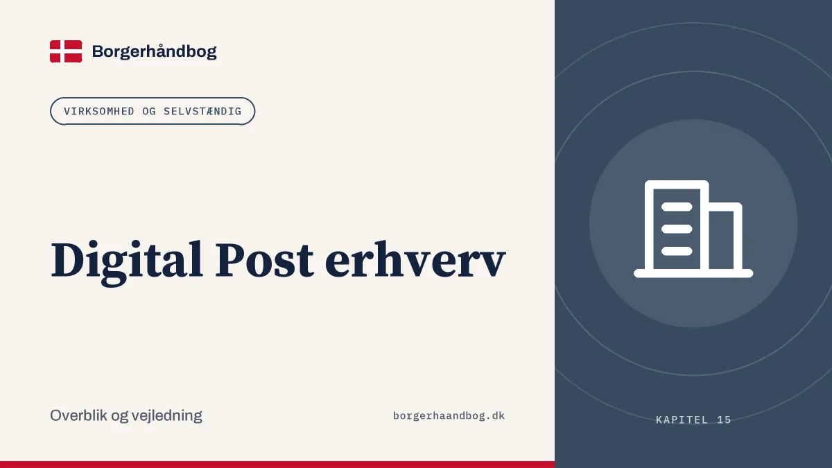 Digital Post erhverv