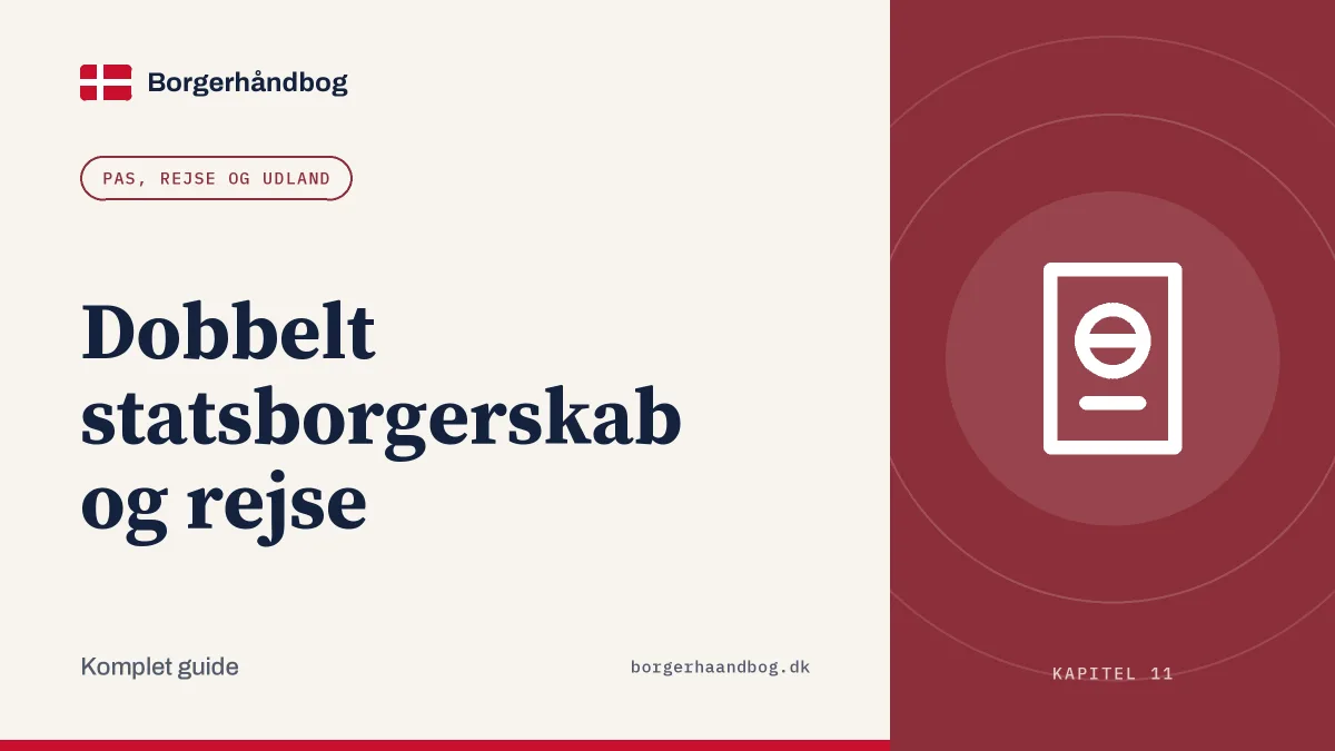 Dobbelt statsborgerskab og rejse