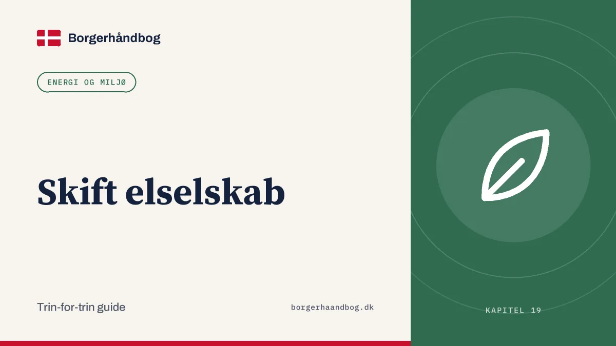 Skift elselskab