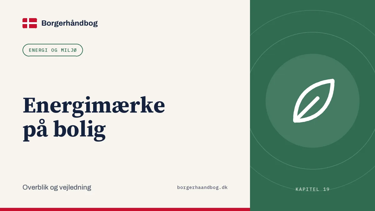 Energimærke på bolig
