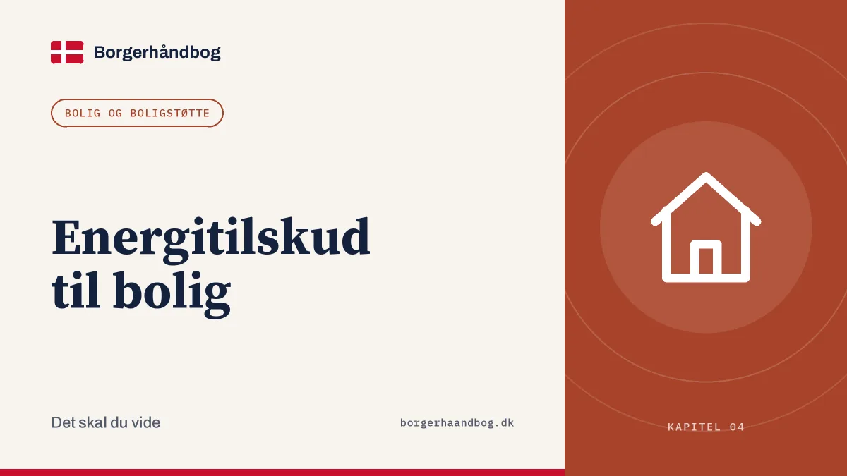 Energitilskud til bolig