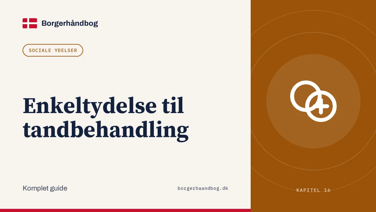 Enkeltydelse til tandbehandling