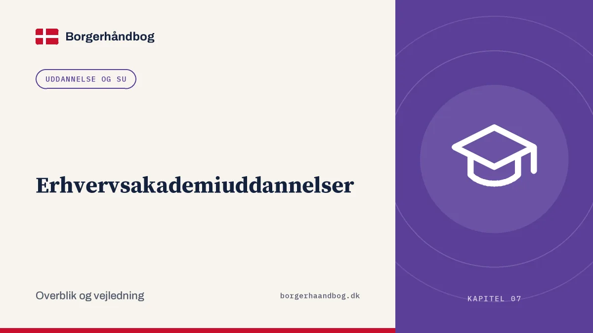 Erhvervsakademiuddannelser