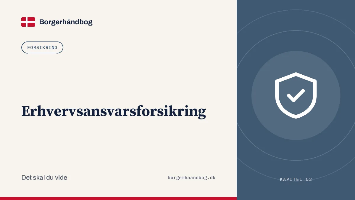 Erhvervsansvarsforsikring