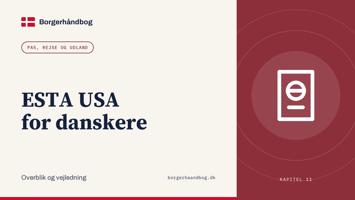 ESTA USA for danskere