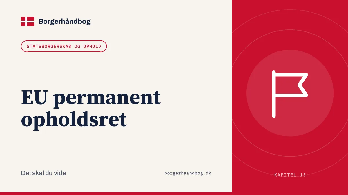 EU permanent opholdsret