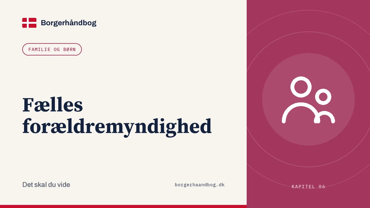 Fælles forældremyndighed