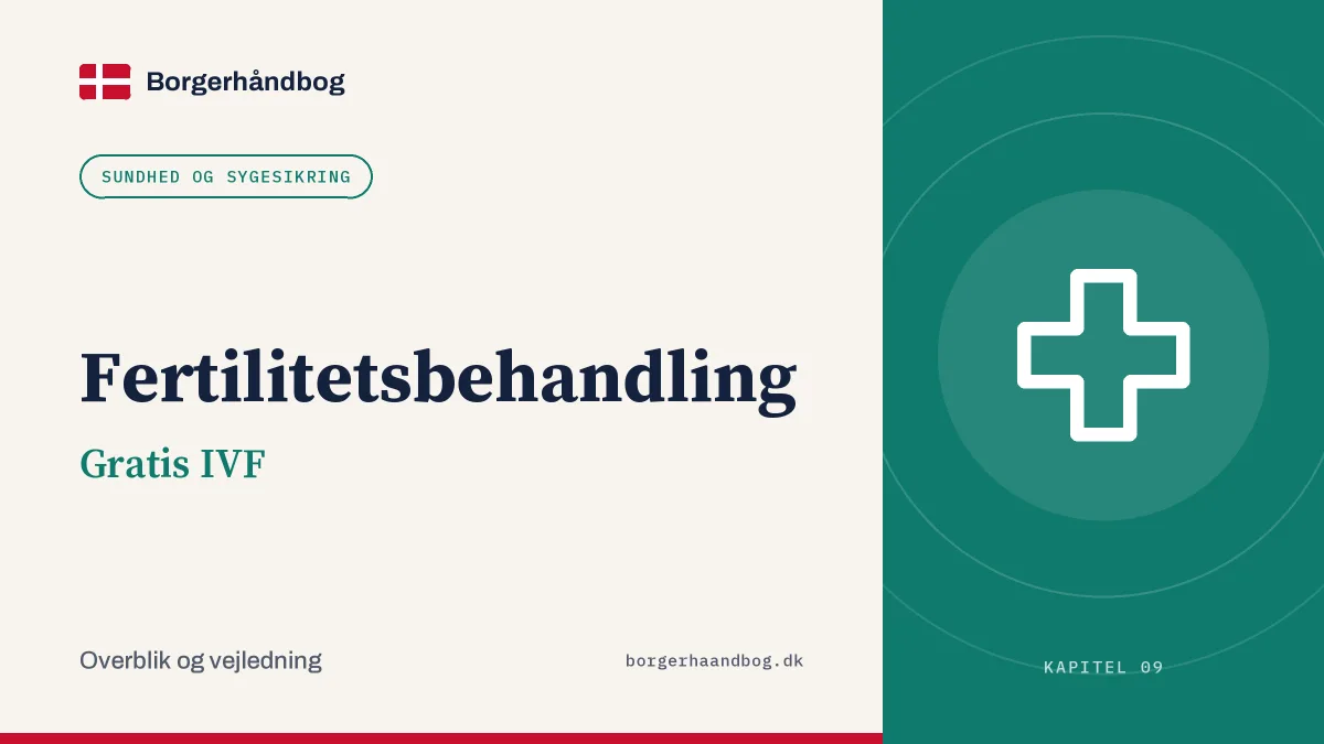 Fertilitetsbehandling: Gratis IVF
