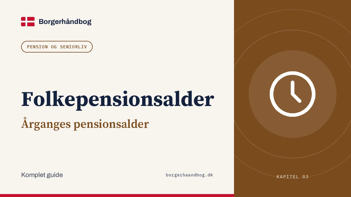 Folkepensionsalder: Årganges pensionsalder