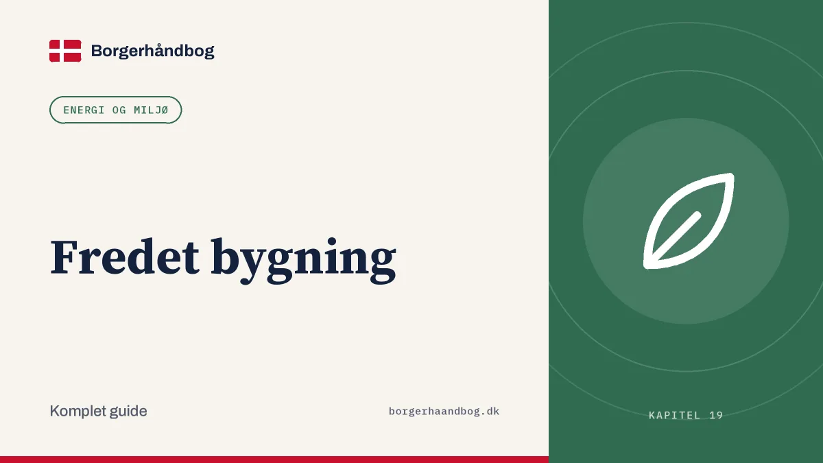 Fredet bygning