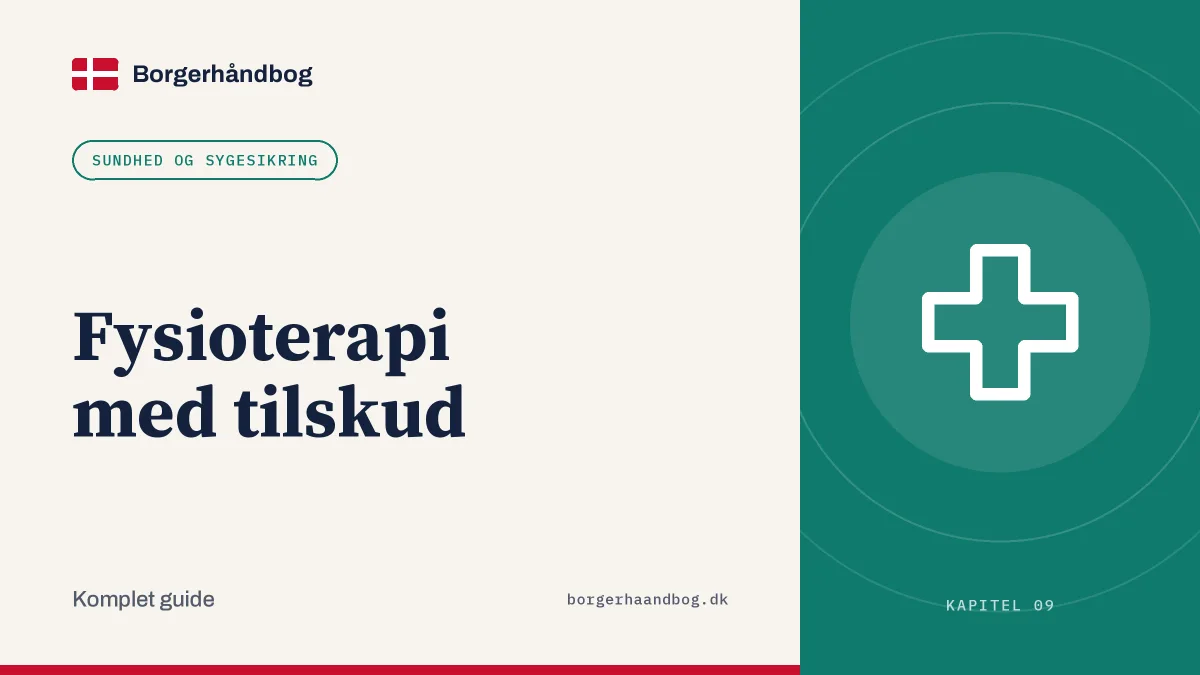 Fysioterapi med tilskud