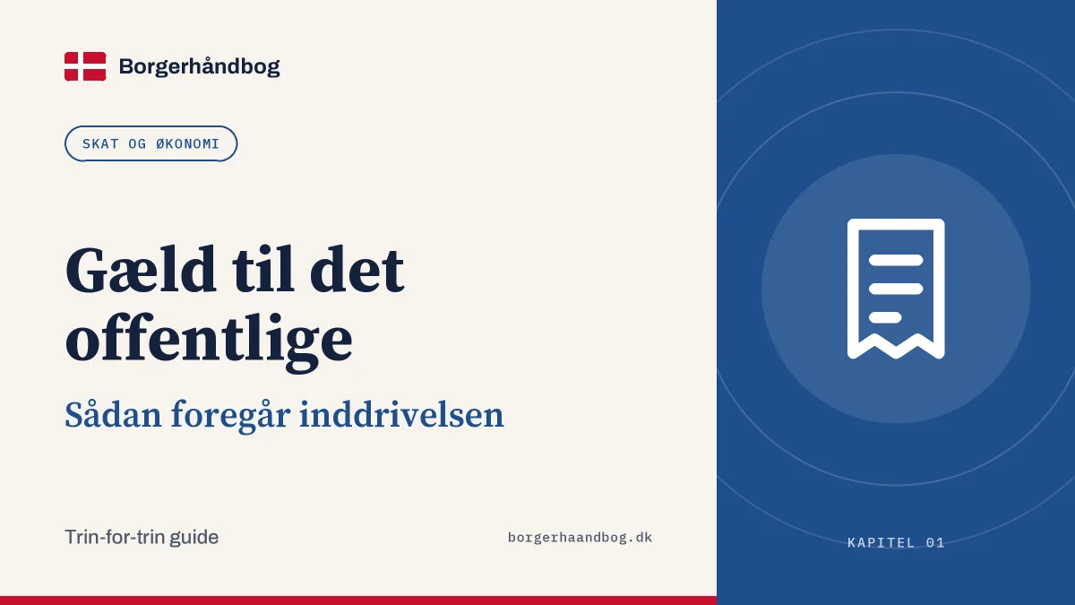 Gæld til det offentlige: Sådan foregår inddrivelsen