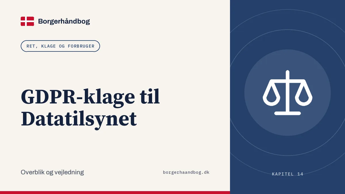 GDPR-klage til Datatilsynet