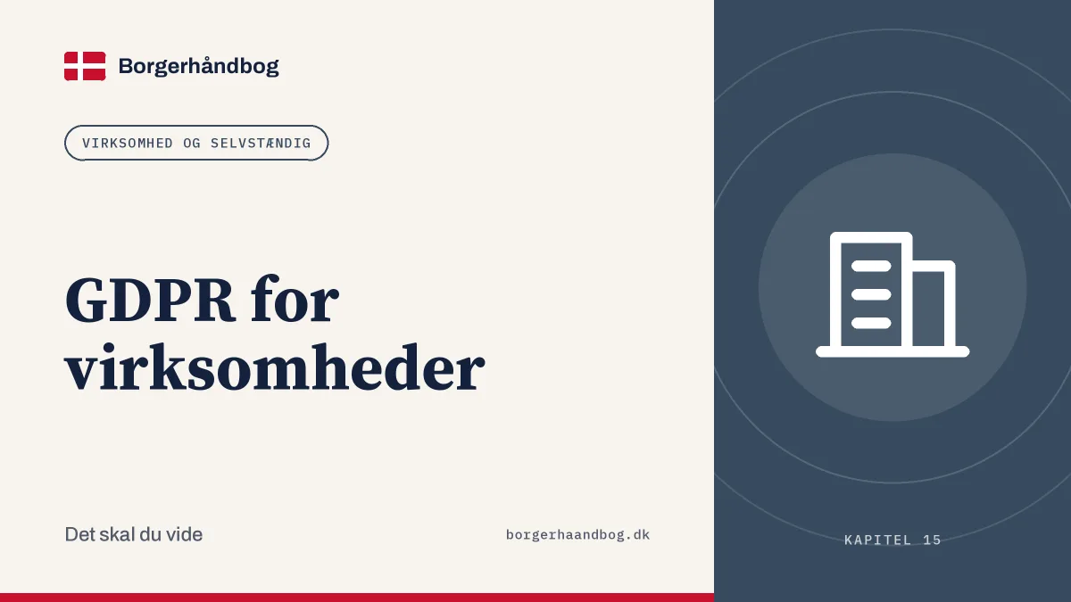 GDPR for virksomheder