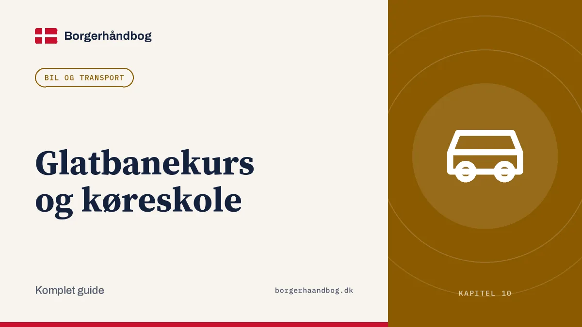Glatbanekurs og køreskole