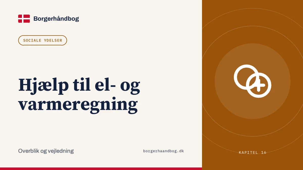 Hjælp til el- og varmeregning