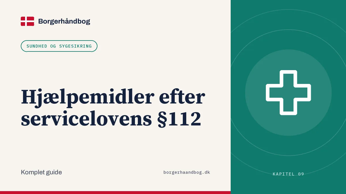 Hjælpemidler efter servicelovens §112