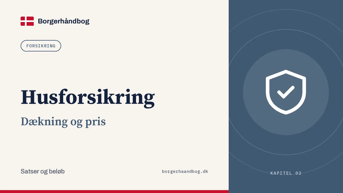 Husforsikring: Dækning og pris