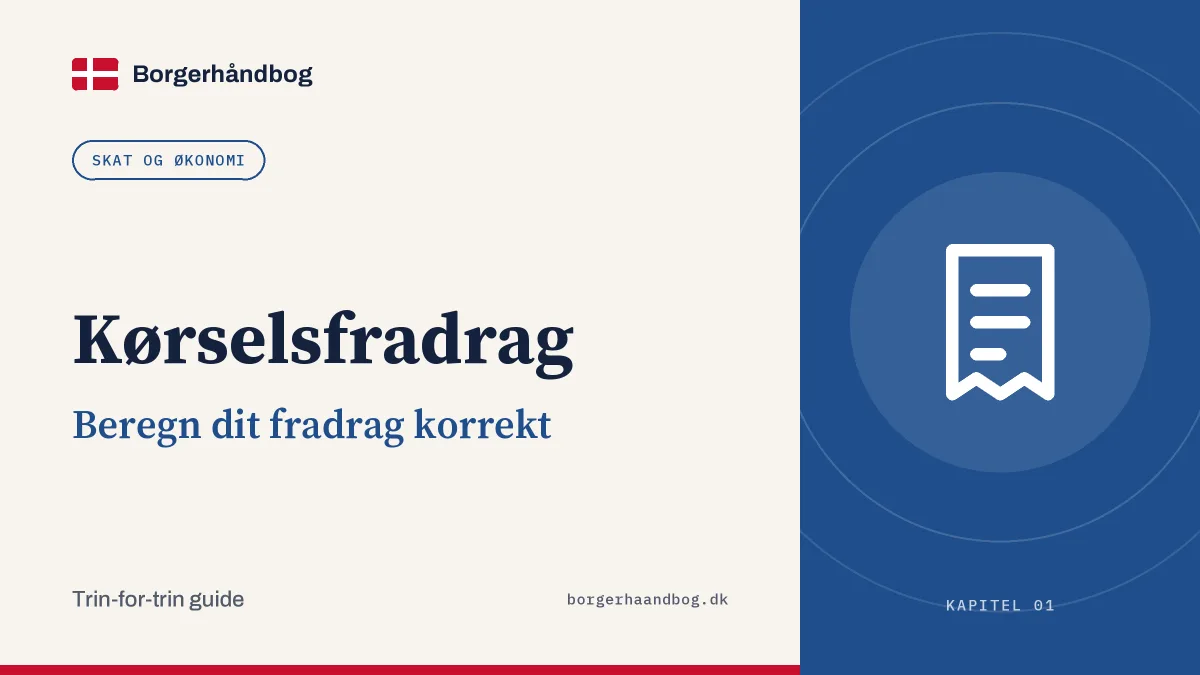 Kørselsfradrag: Beregn dit fradrag korrekt
