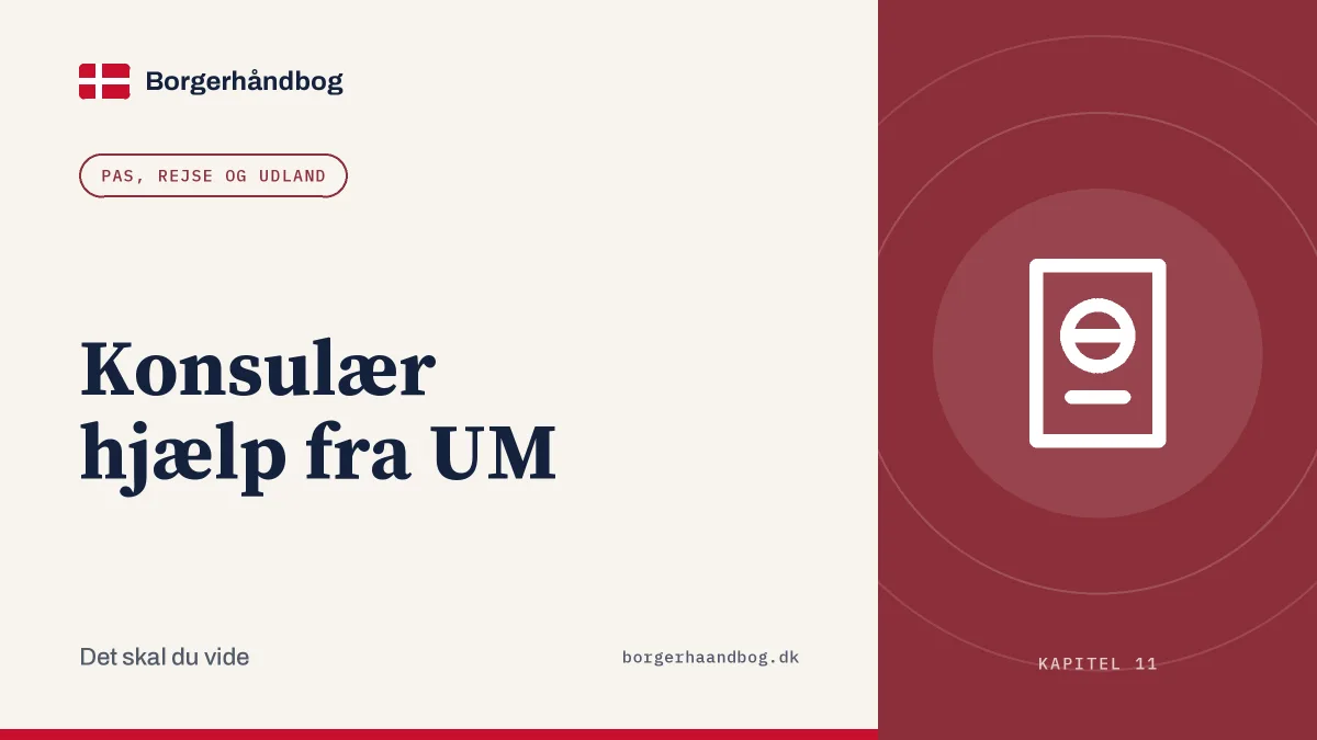 Konsulær hjælp fra UM