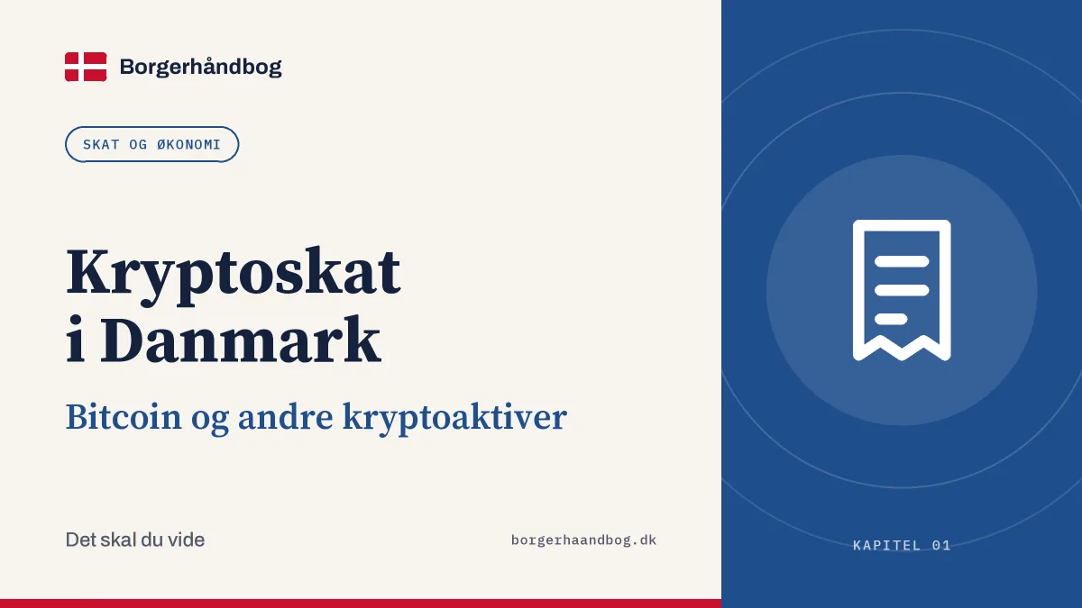 Kryptoskat i Danmark: Bitcoin og andre kryptoaktiver