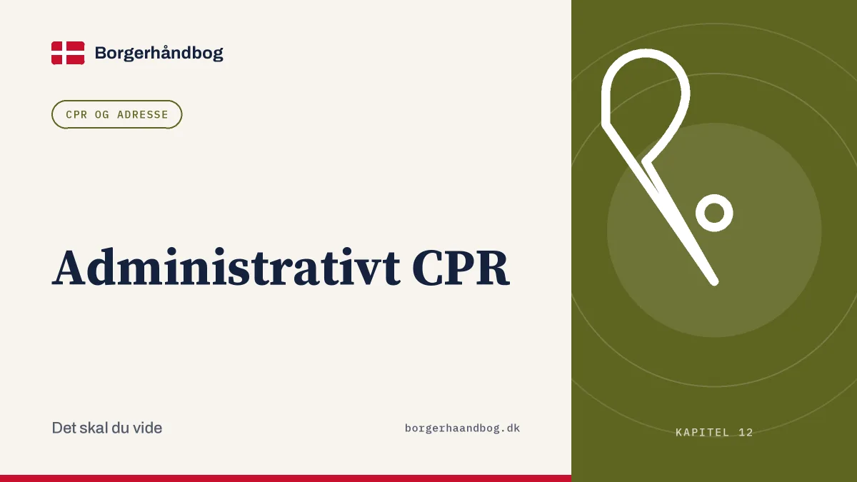 Administrativt CPR