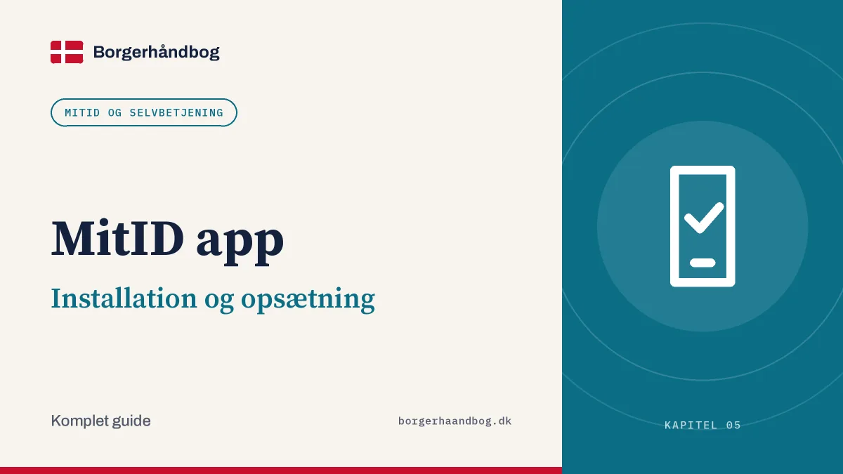 MitID app: Installation og opsætning