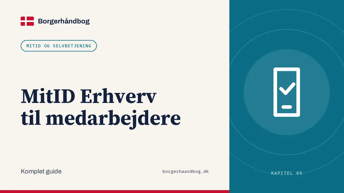 MitID Erhverv til medarbejdere