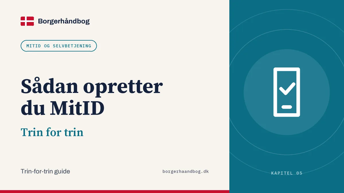 Sådan opretter du MitID: Trin for trin