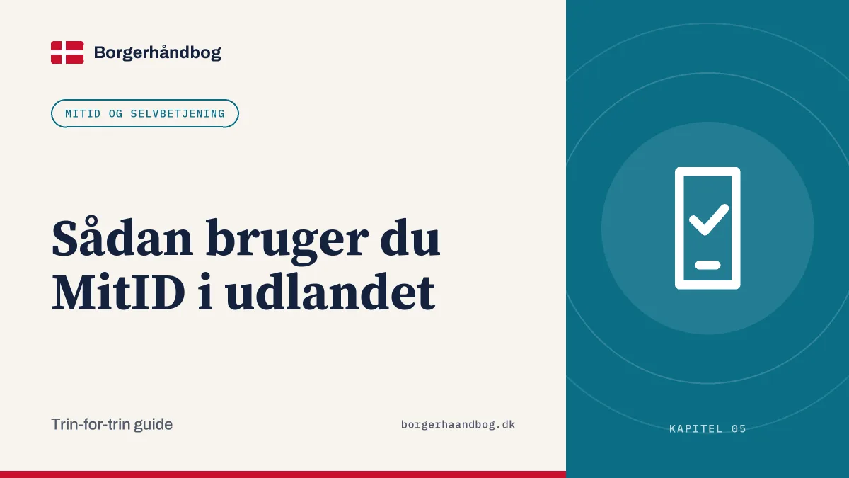 Sådan bruger du MitID i udlandet