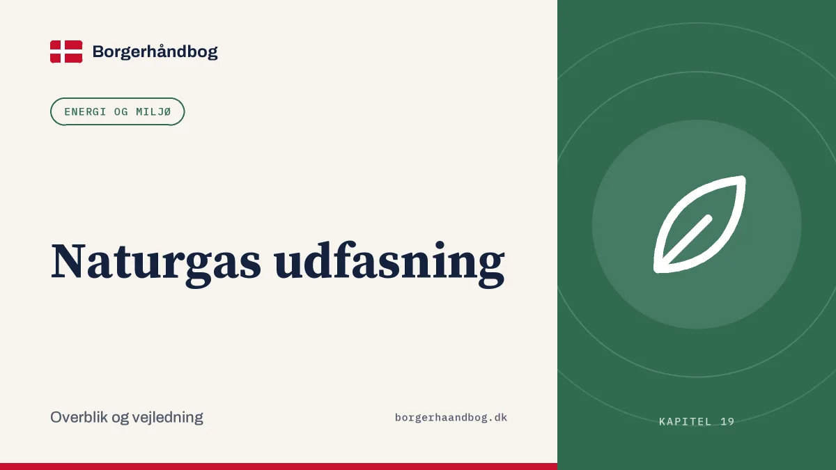 Naturgas udfasning