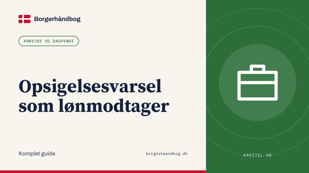 Opsigelsesvarsel som lønmodtager