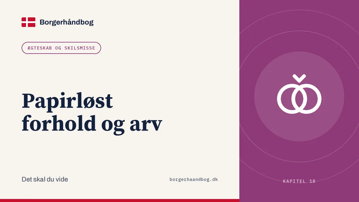 Papirløst forhold og arv